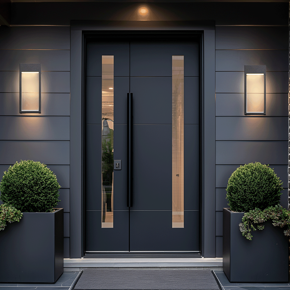 Outdoor Wall LED Lamp – Modern Nordic Design for Gardens and Patios - Lattea Global