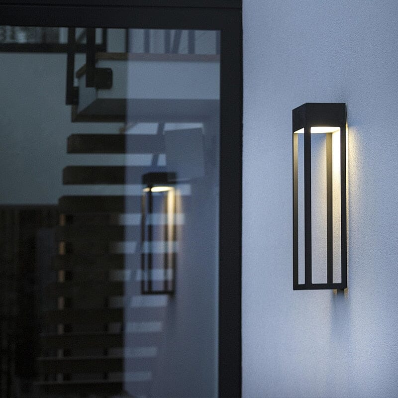 Outdoor Wall LED Lamp – Modern Nordic Design for Gardens and Patios - Lattea Global