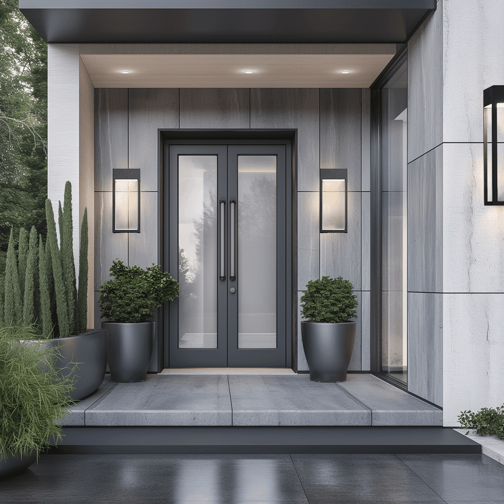Outdoor Wall LED Lamp – Modern Nordic Design for Gardens and Patios - Lattea Global