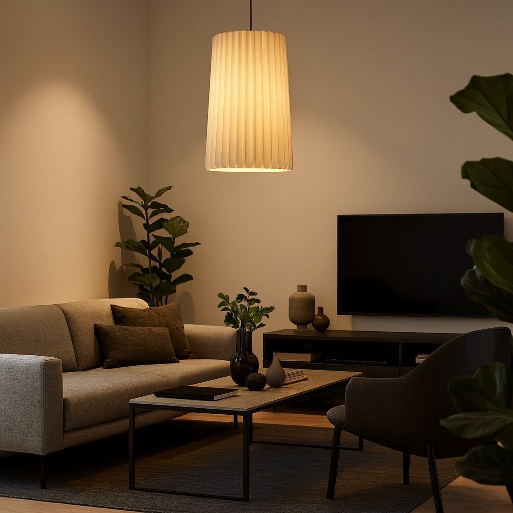 Paper Lamp Shade Pendant Light