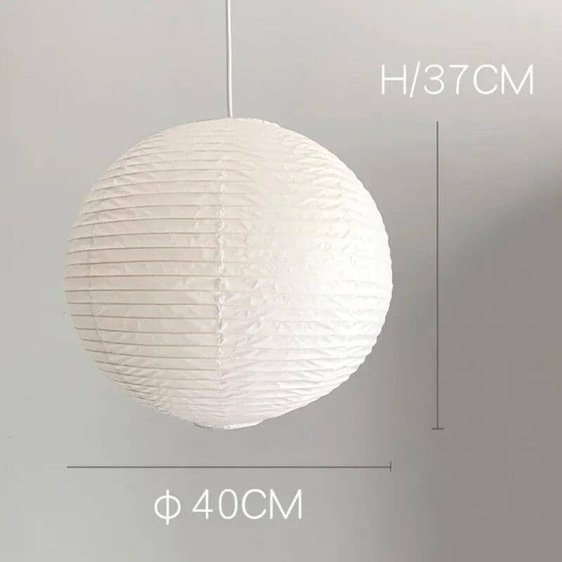 Parisian Paper Lantern Pendant Light