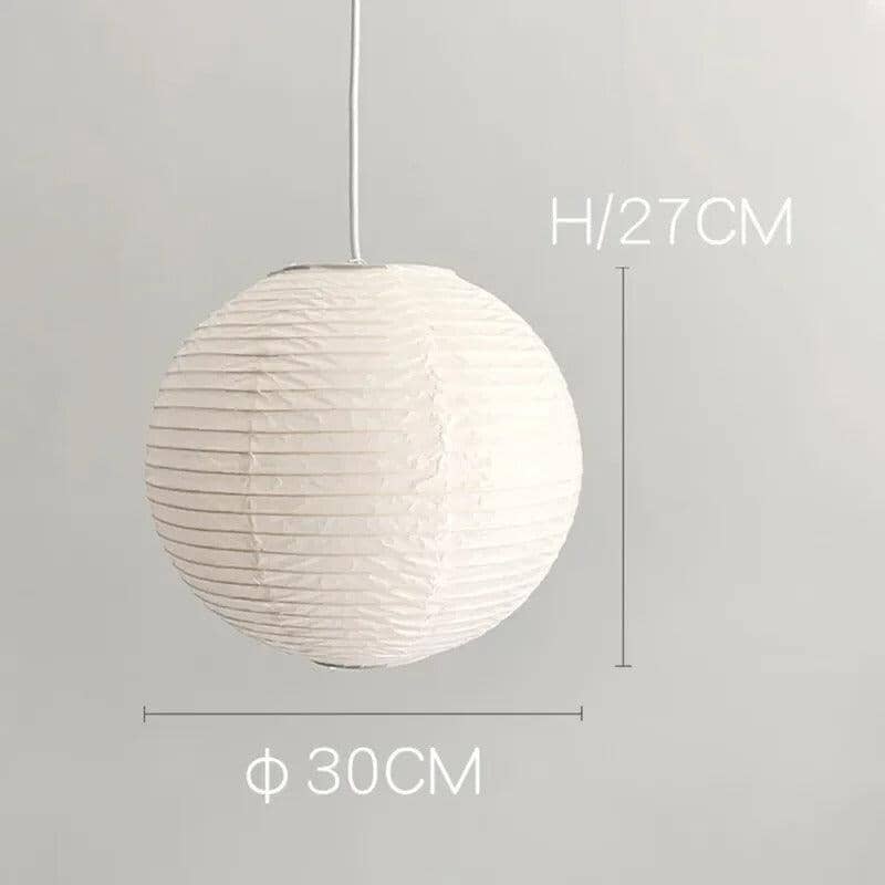 Parisian Paper Lantern Pendant Light