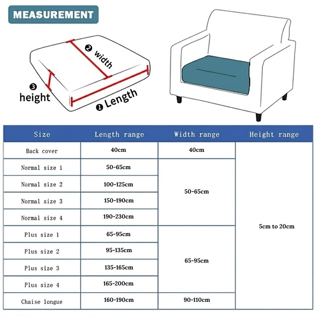 Pet Friendly Stretch Sofa Cover Washable Furniture Protector - Lattea Global