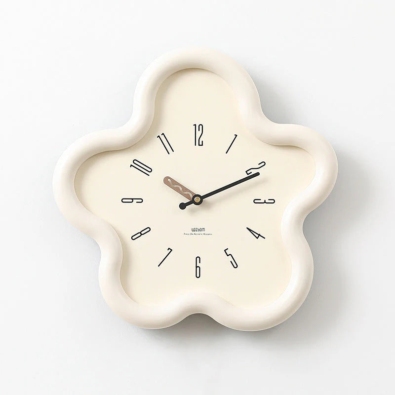 PetalTime - 3D Flower Pendulum Wall Clock with Silent Movement