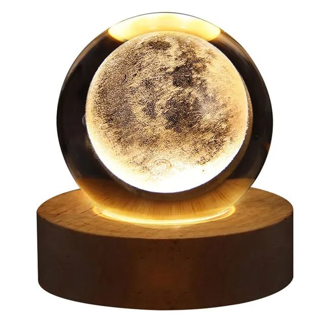 Planetary Lamp – Solar System Table Lamp with Soft Glow - Lattea Global