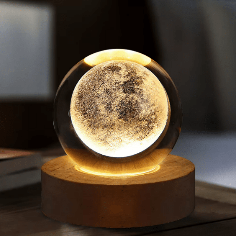 Planetary Lamp – Solar System Table Lamp with Soft Glow - Lattea Global