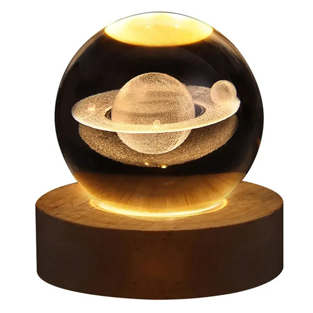 Planetary Lamp – Solar System Table Lamp with Soft Glow