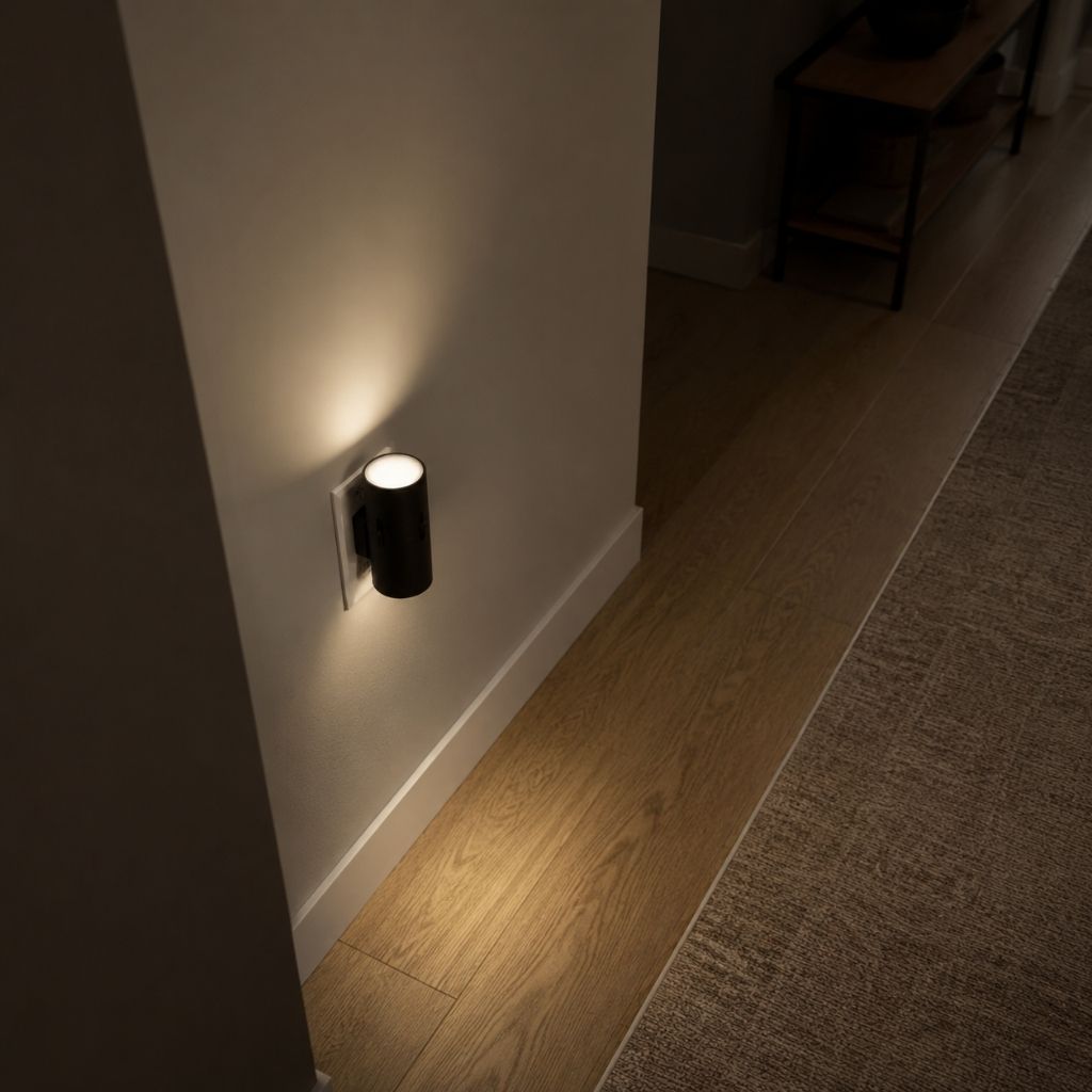 Plug-in LED Night Light with Dusk-to-Dawn Sensor