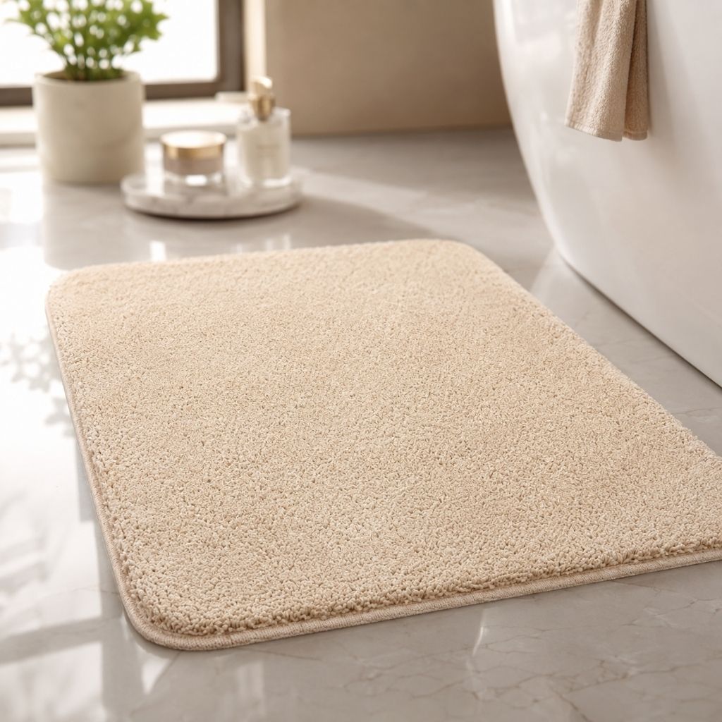 Plush Absorbent Non-Slip Bathroom Mat