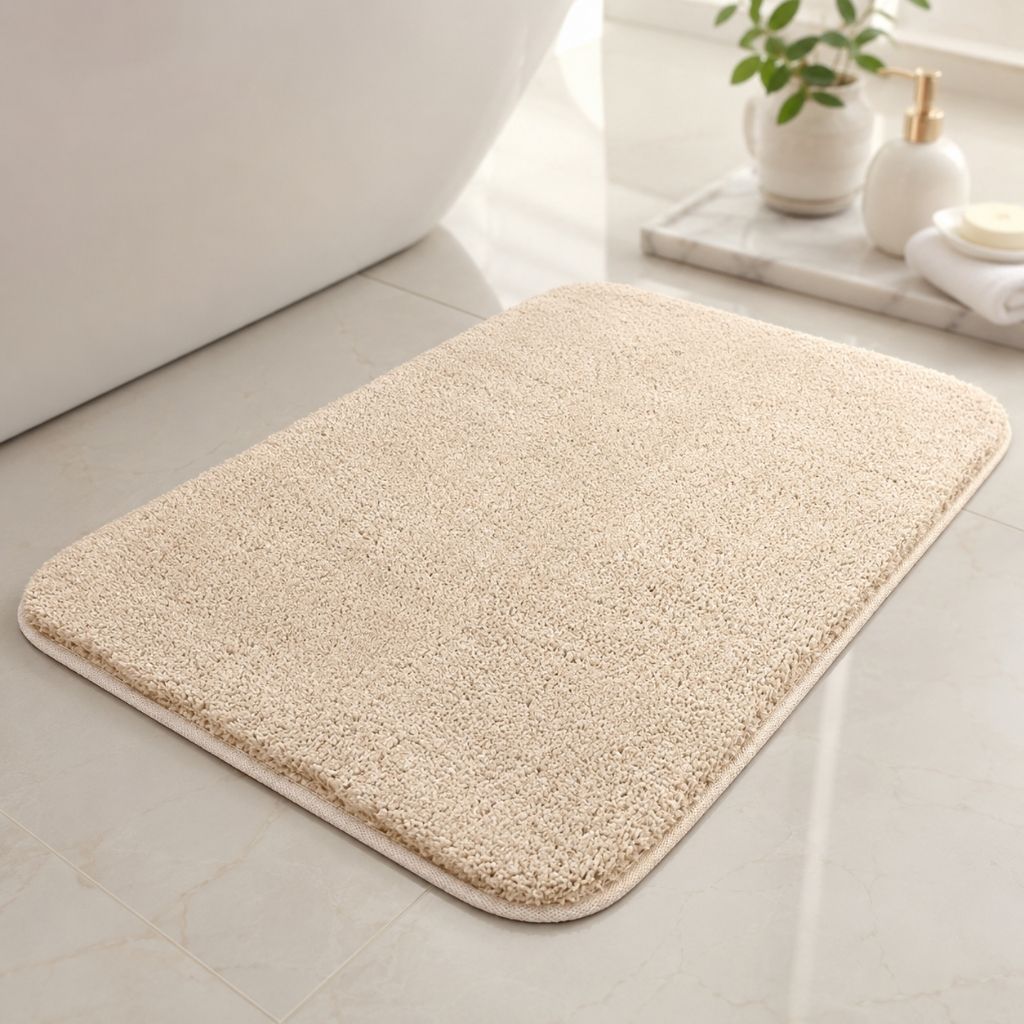 Plush Absorbent Non-Slip Bathroom Mat