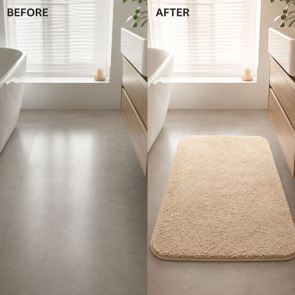 Plush Absorbent Non-Slip Bathroom Mat