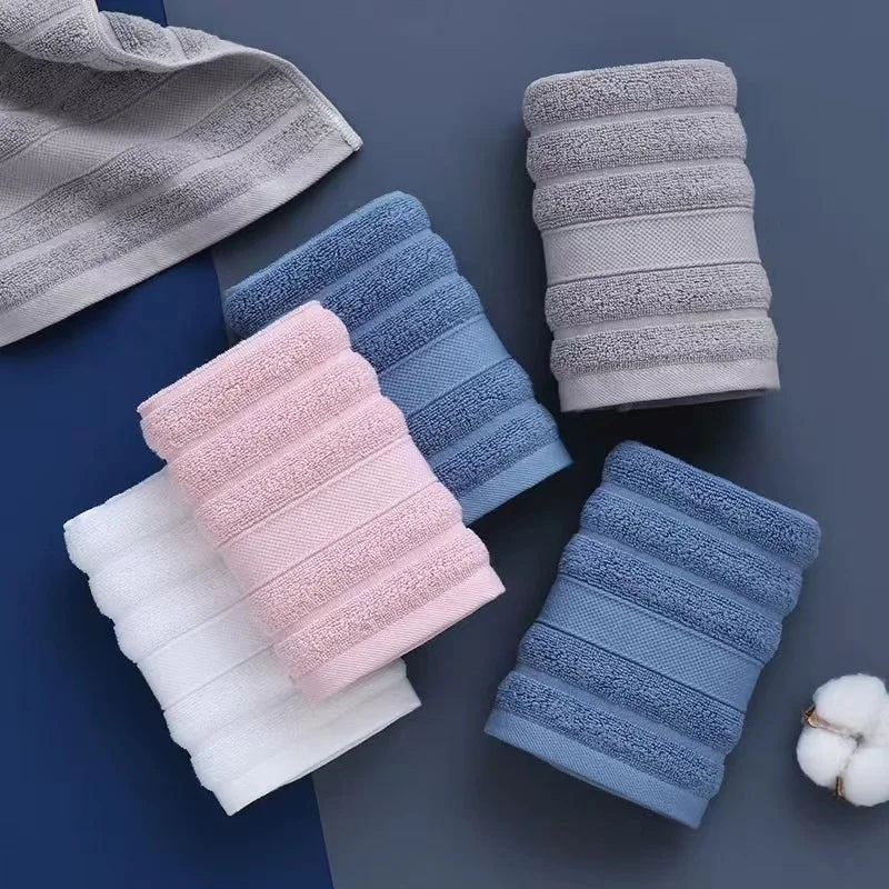 Plush Cotton 3-Piece Towel Set