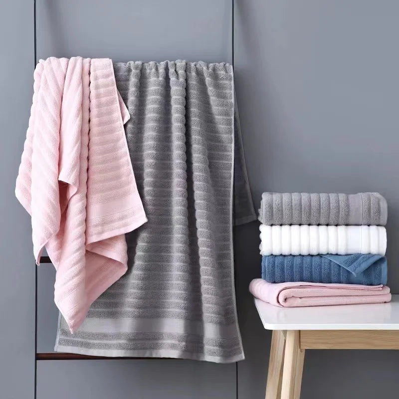 Plush Cotton 3-Piece Towel Set