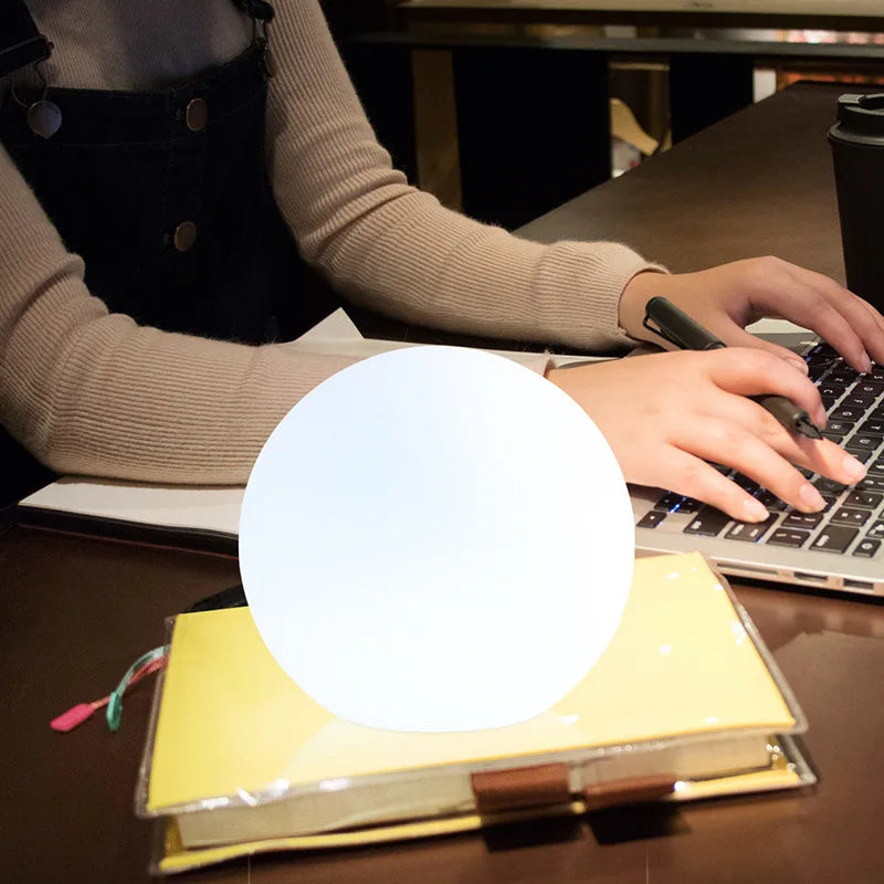 Portable Table Globe Lamp – 16 Color LED