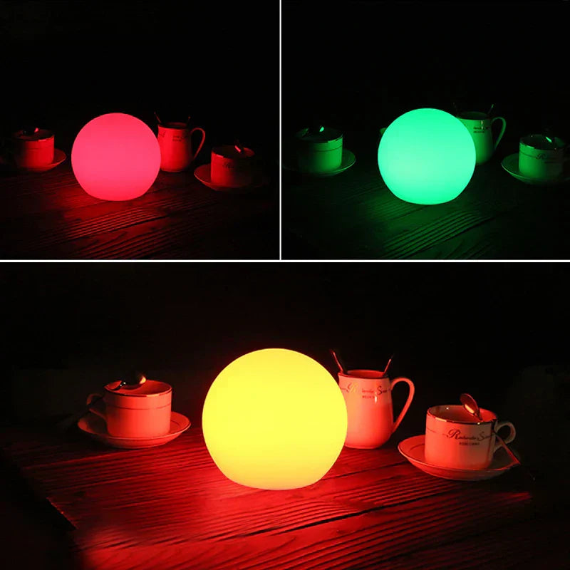 Portable Table Globe Lamp – 16 Color LED