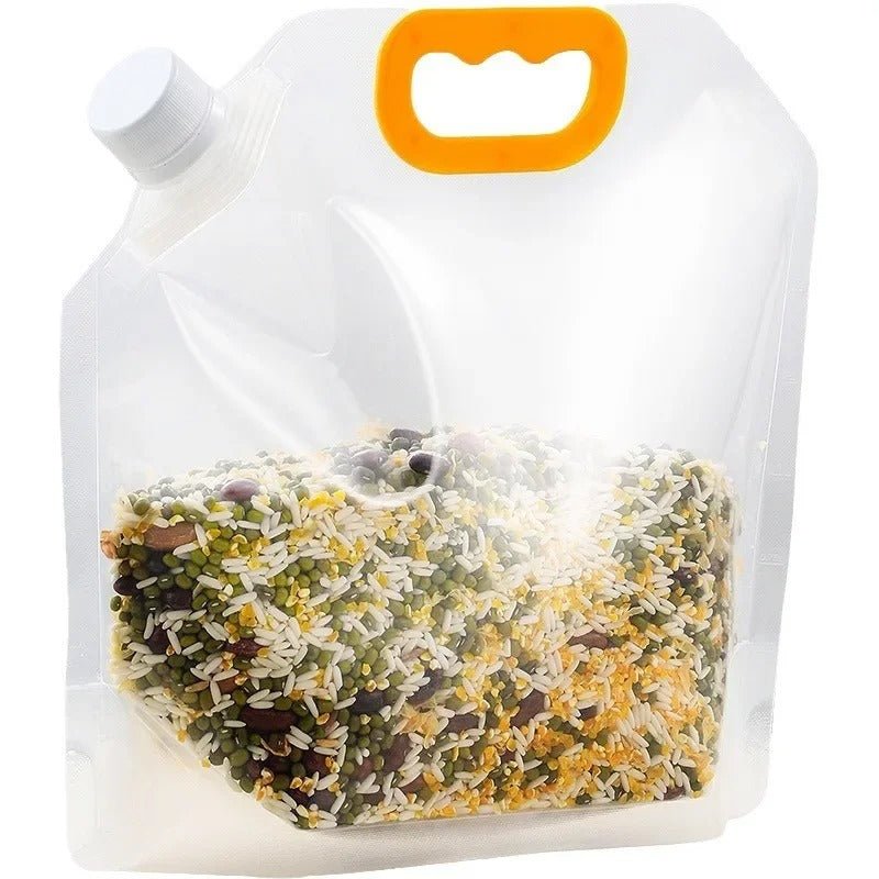 Portable Transparent Grain Storage Bags by Lattea - Lattea Global