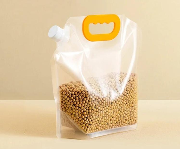 Portable Transparent Grain Storage Bags by Lattea - Lattea Global