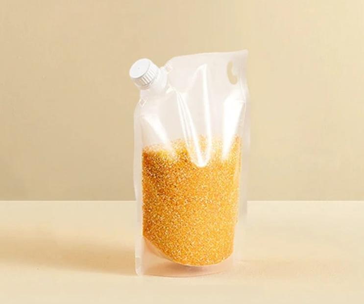 Portable Transparent Grain Storage Bags by Lattea - Lattea Global