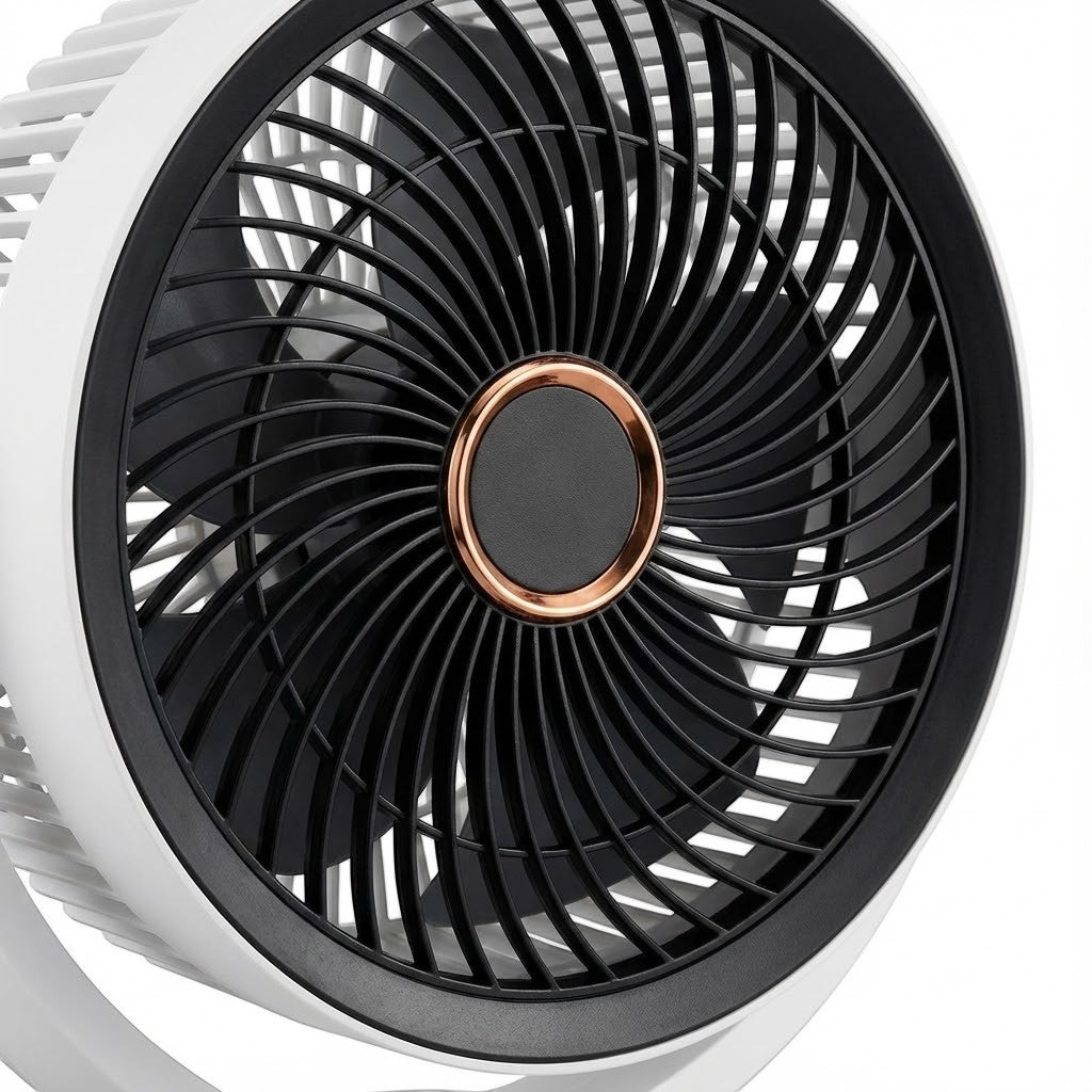 Portable Wireless Air Cooling Fan with Night Light - Lattea