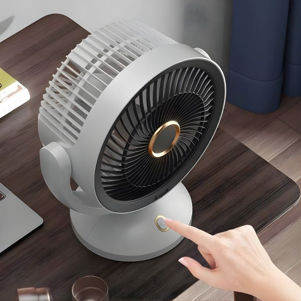 Portable Wireless Air Cooling Fan with Night Light - Lattea