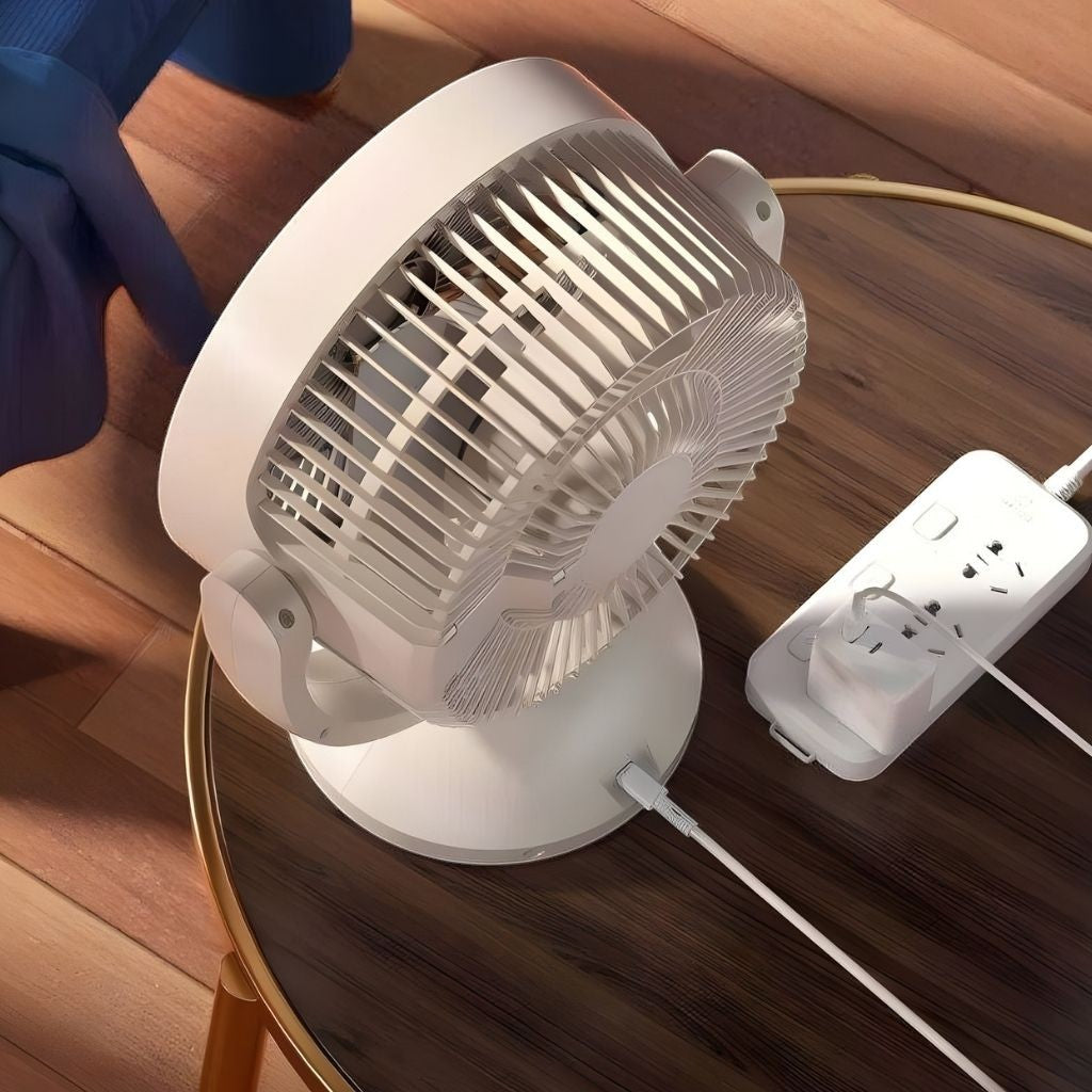 Portable Wireless Air Cooling Fan with Night Light - Lattea