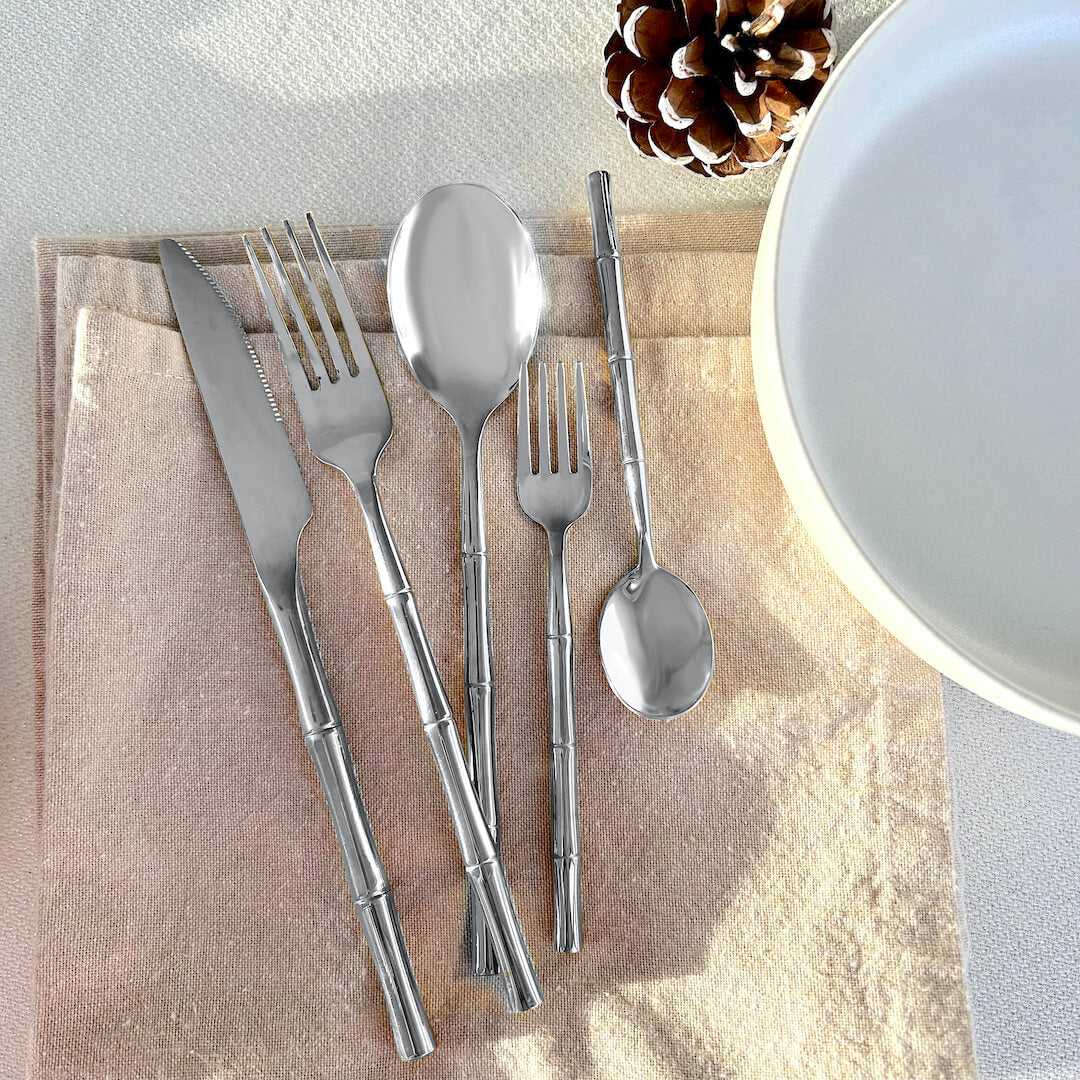 Premium Flatware Utensils Set – Modern & Durable Cutlery