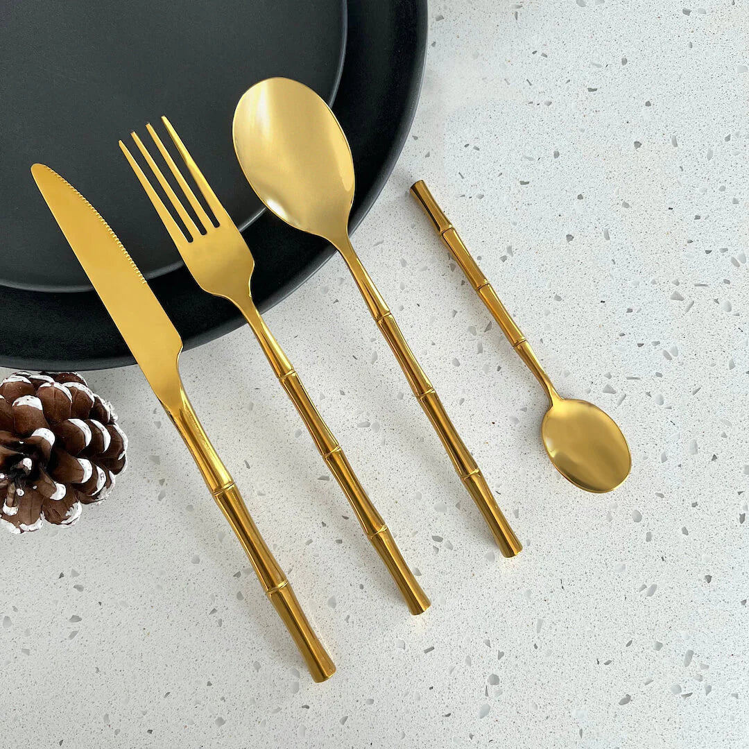 Premium Flatware Utensils Set – Modern & Durable Cutlery