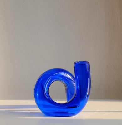 Artistic Loop Hydroponic Vase & Candle Holder