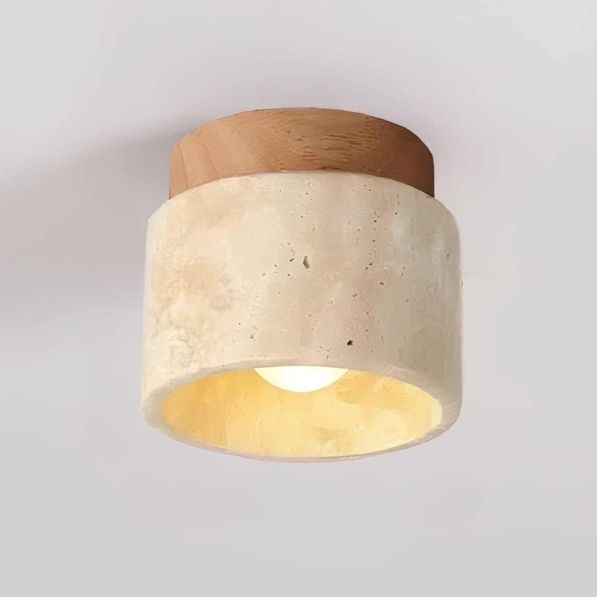 Recessed Travertine LED Chandelier - Lattea Global