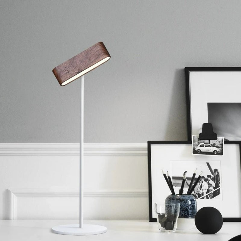 Rechargeable 360° Rotatable Wooden LED Wall Light - Lattea Global