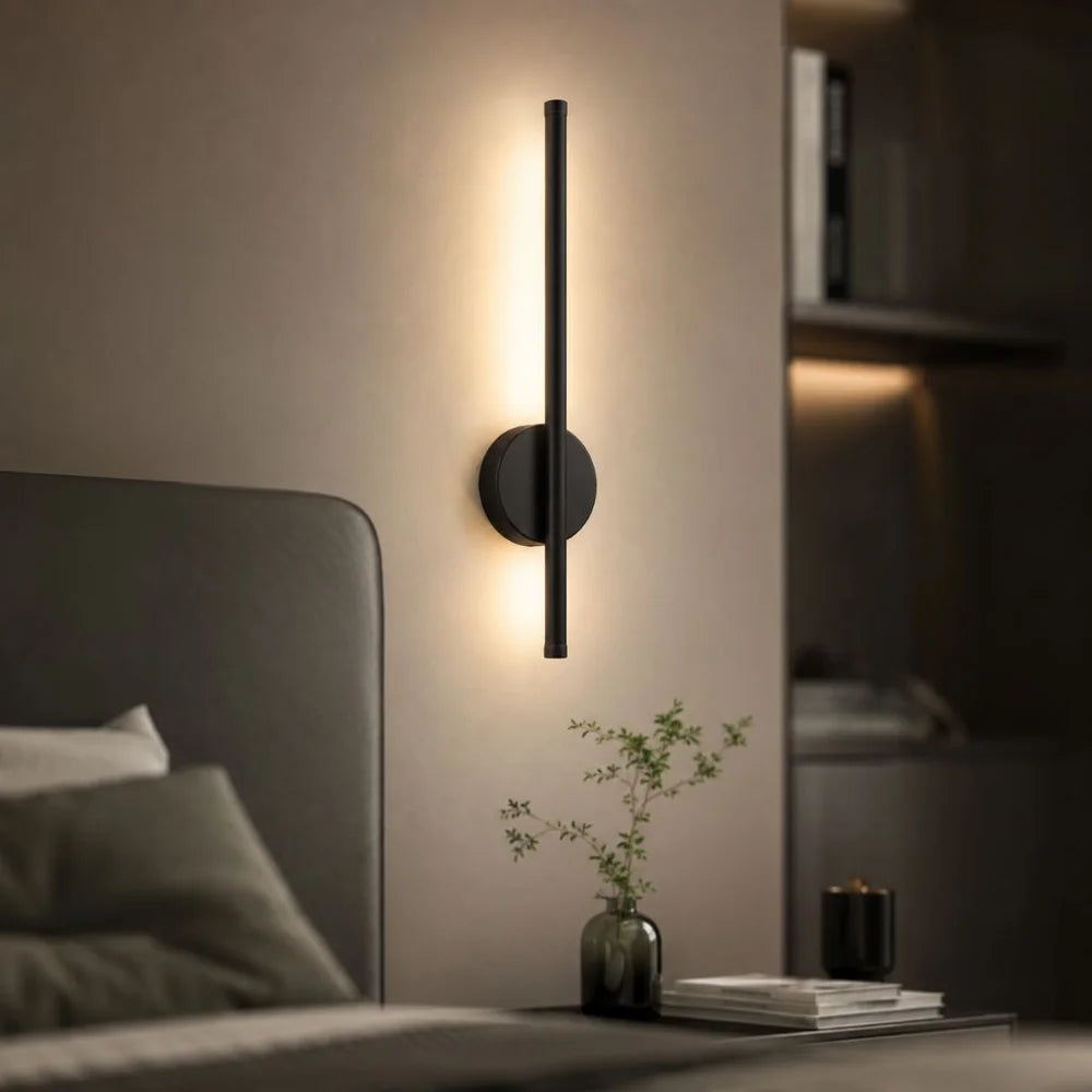 Rechargeable led wall lamp magnetic wireless remote stepless dimming - view 5