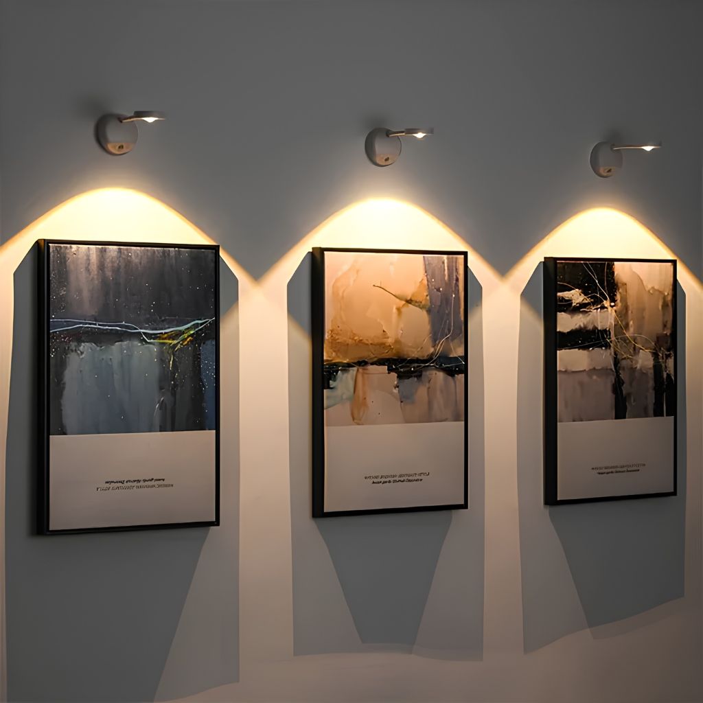 Rechargeable LED Wall Spotlight with Motion Sensor