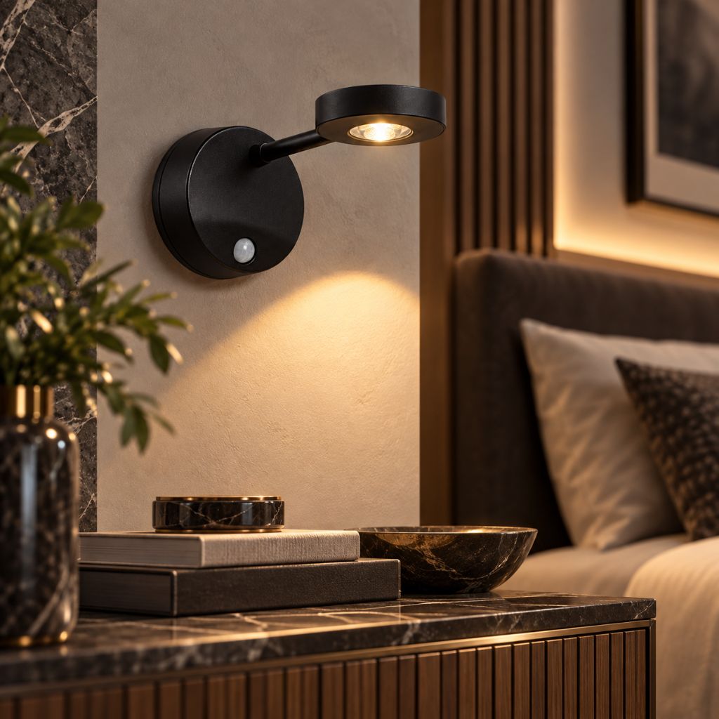 Rechargeable LED Wall Spotlight with Motion Sensor