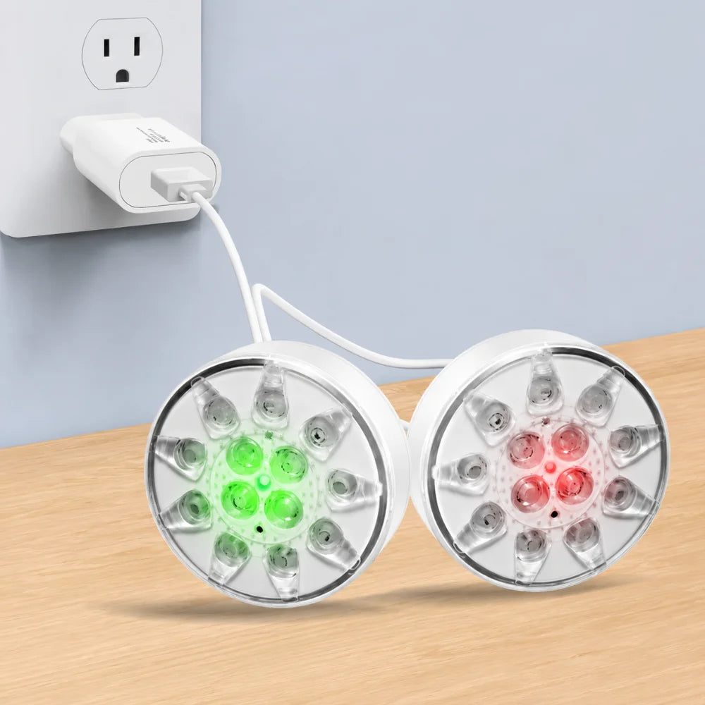 Rechargeable pool lights ip68 waterproof submersible led with remote – view 9