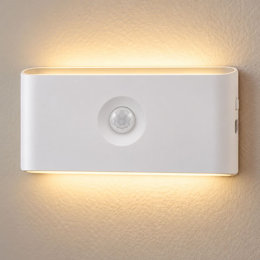 Rechargeable Up & Down LED Night Light with Motion Sensor