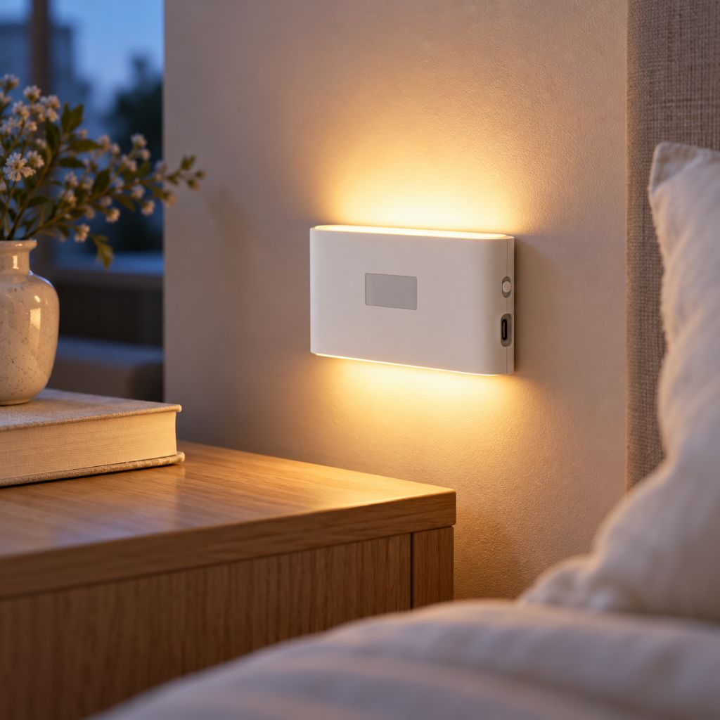 Rechargeable Up & Down LED Night Light with Motion Sensor
