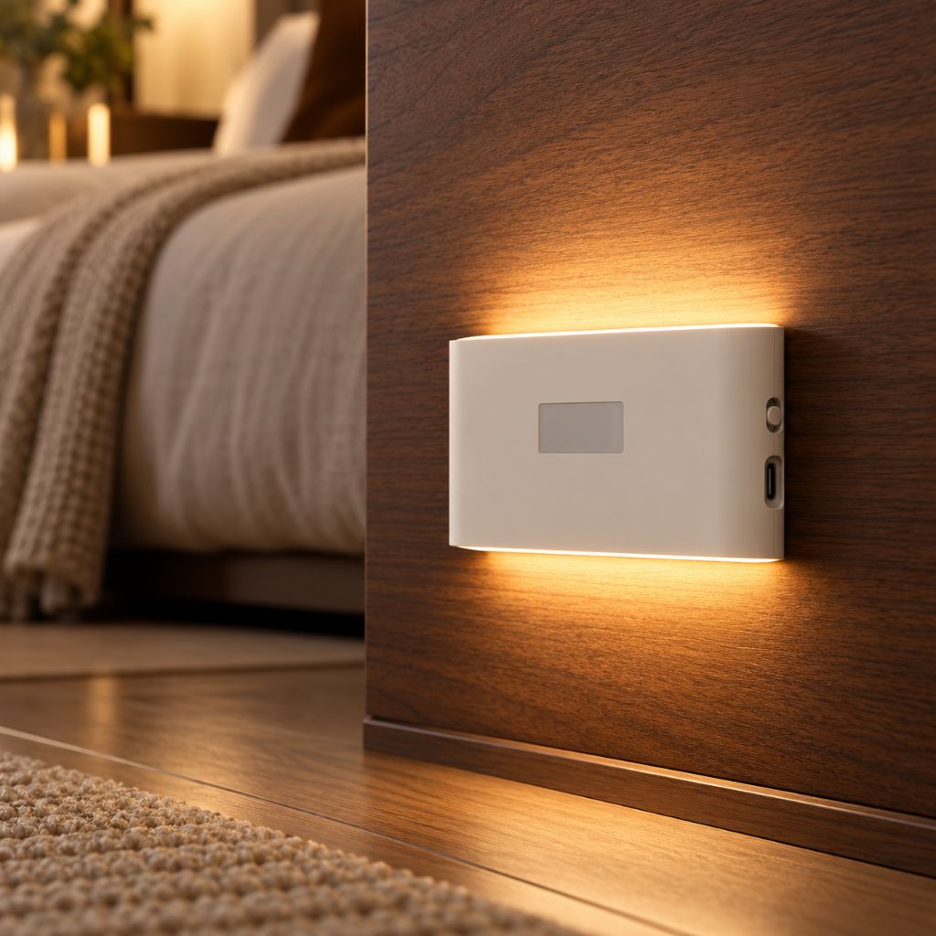Rechargeable Up & Down LED Night Light with Motion Sensor