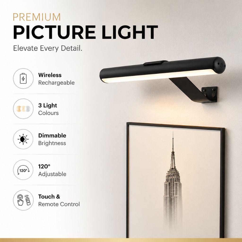Rechargeable Wireless Picture Light
