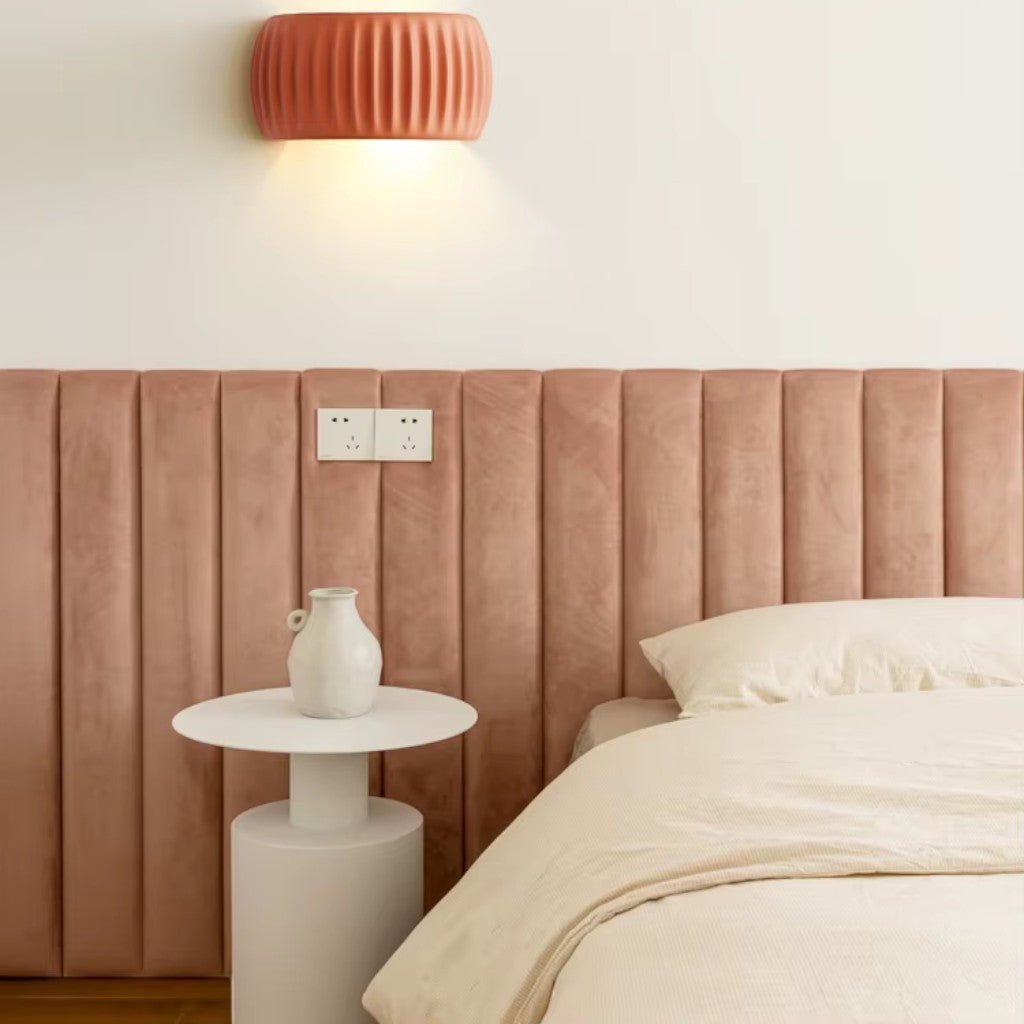 Resin Bedside Wall Light French Art Deco Style - Lattea Global