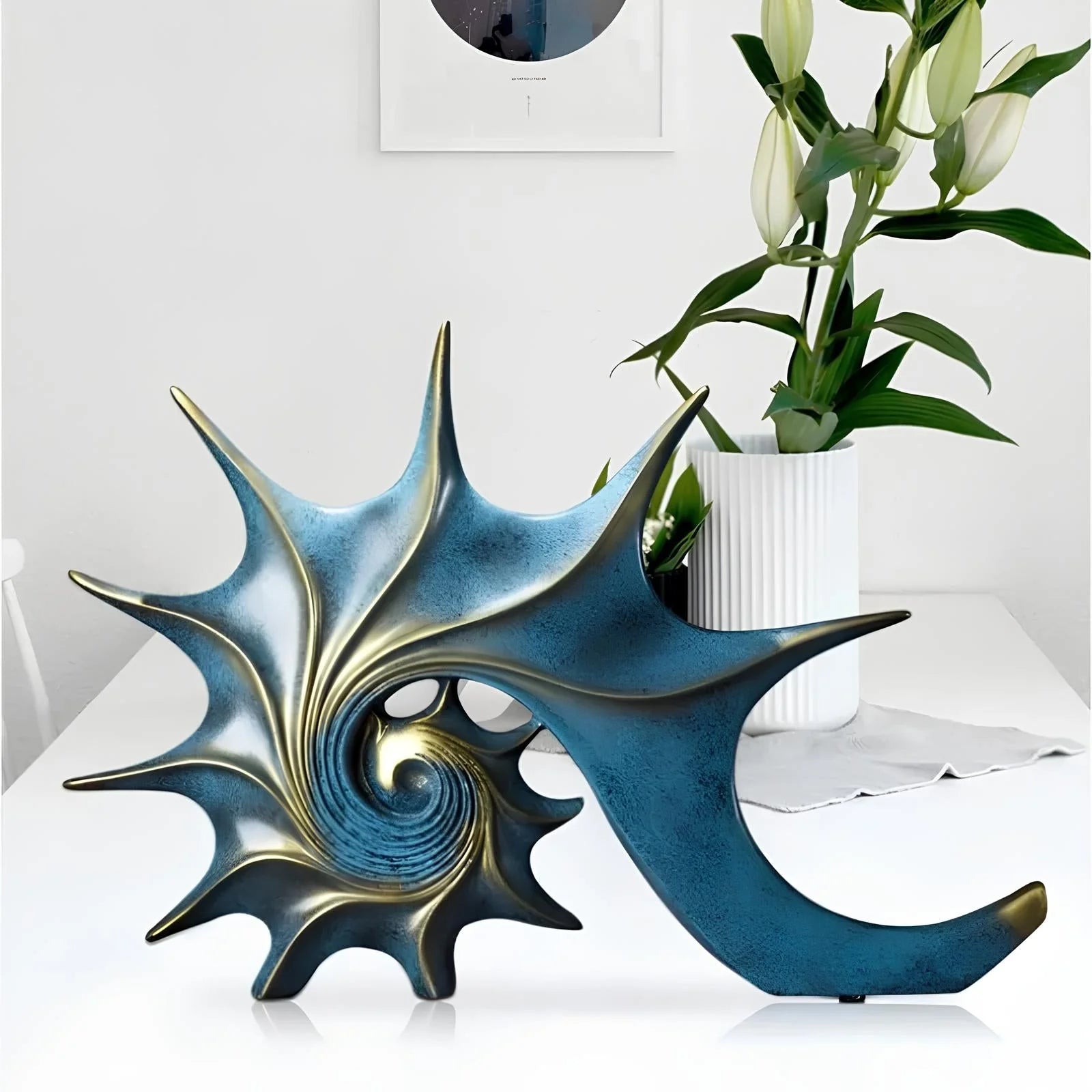 Sea Snail  – Coastal-Themed Decorative Ornament