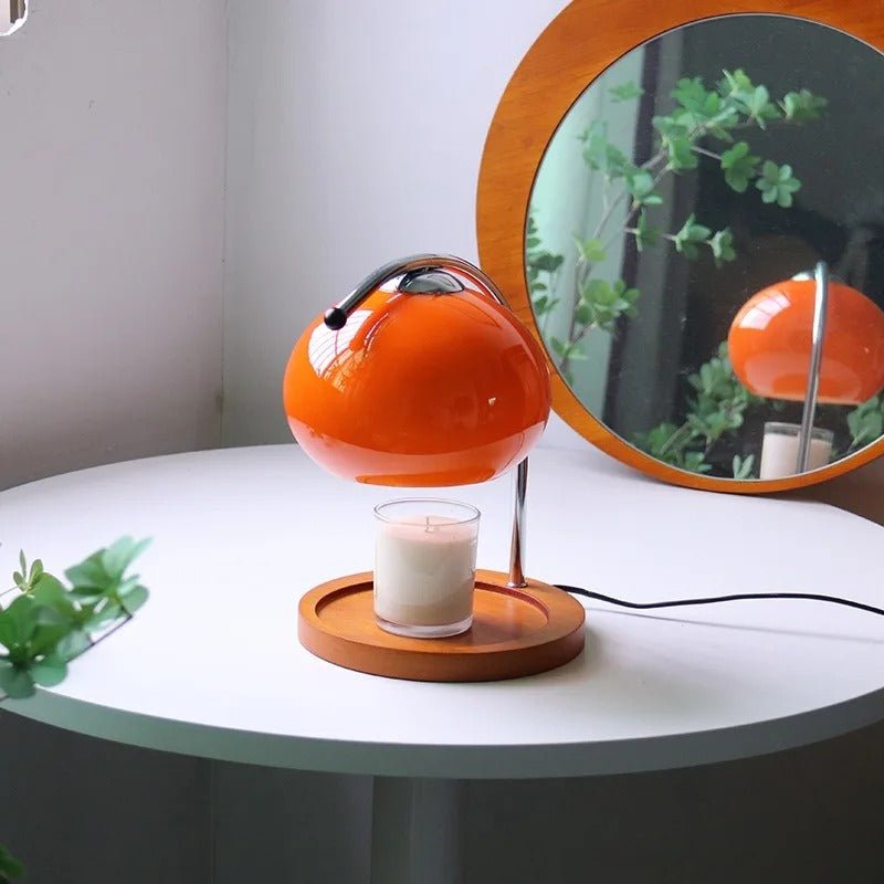Retro Aromatherapy Candle Warmer and Table Lamp - Lattea Global