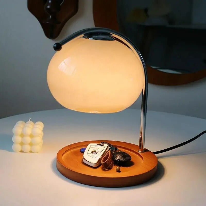 Retro Aromatherapy Candle Warmer and Table Lamp - Lattea Global