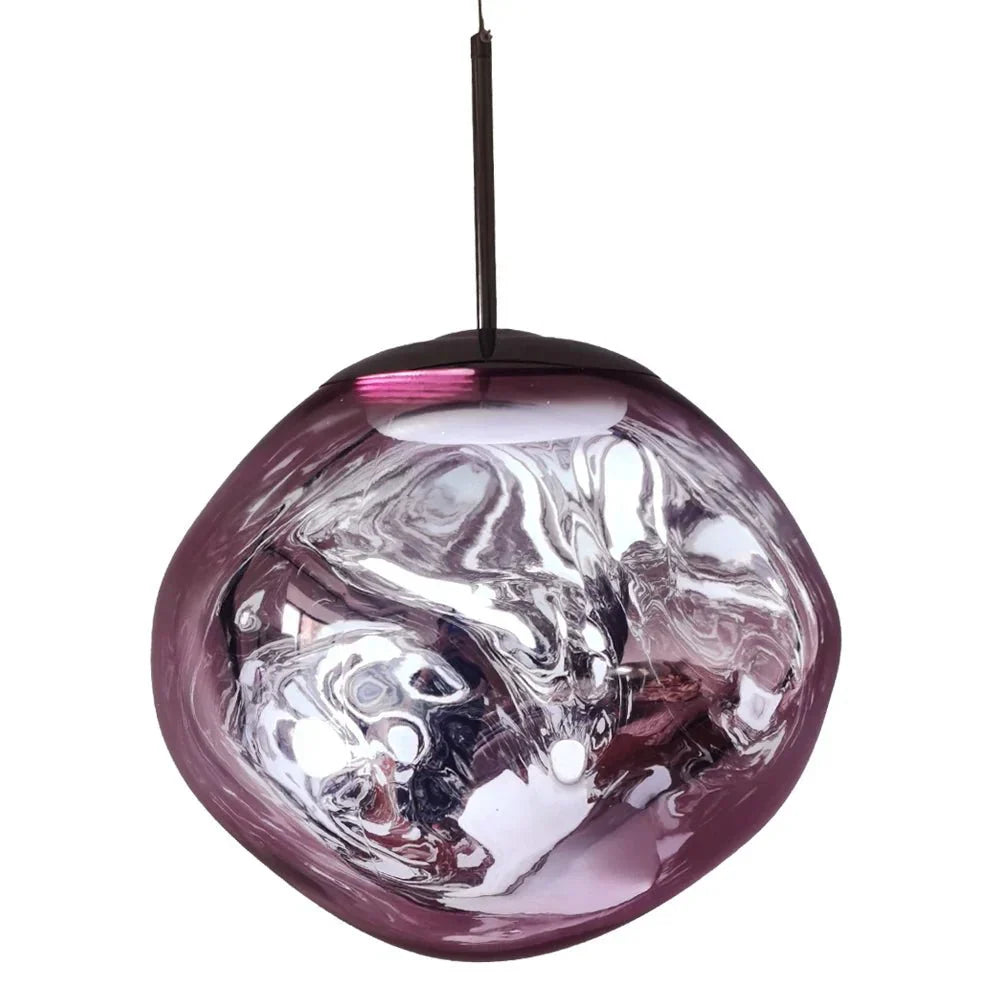 Modern Lava-Textured Pendant Light