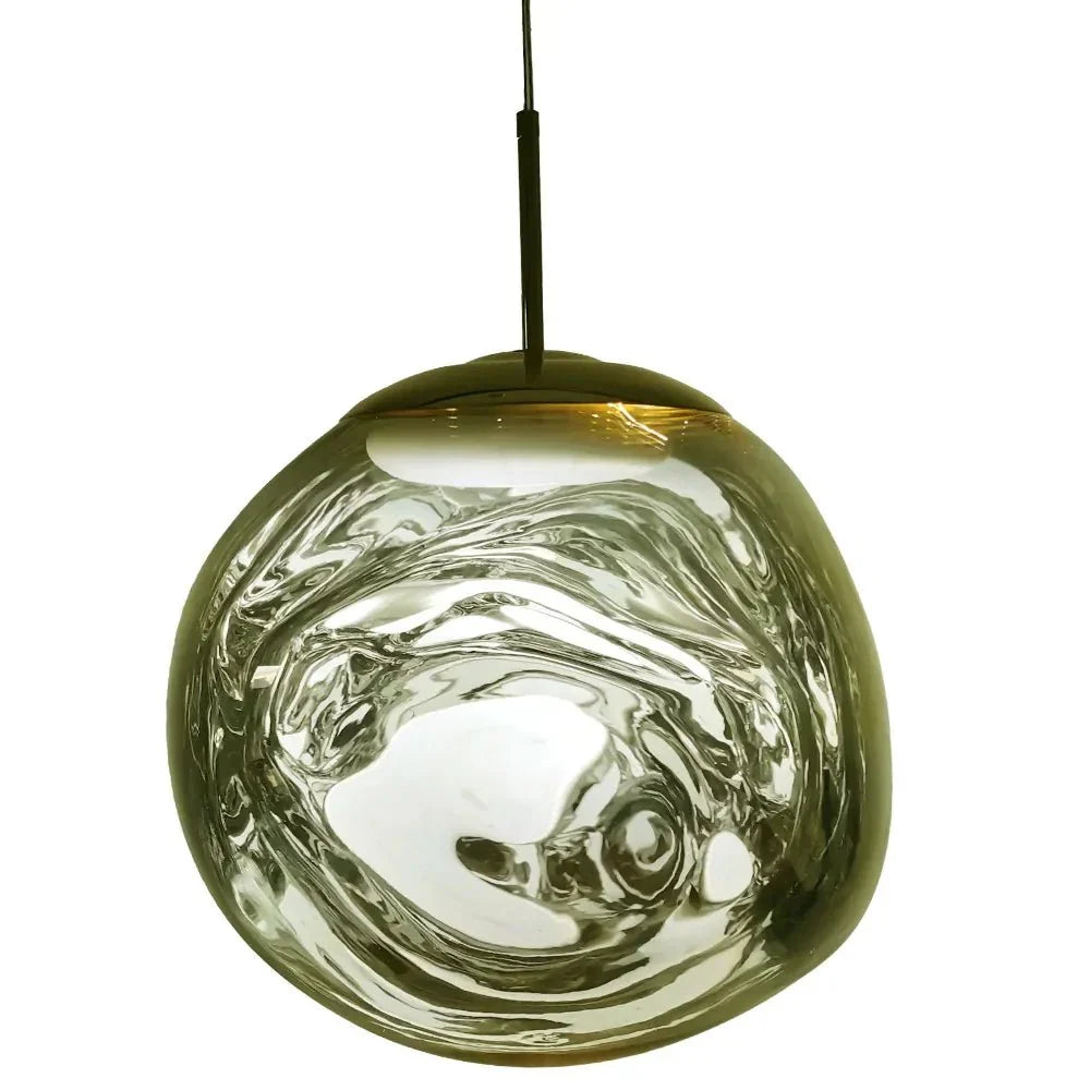 Modern Lava-Textured Pendant Light