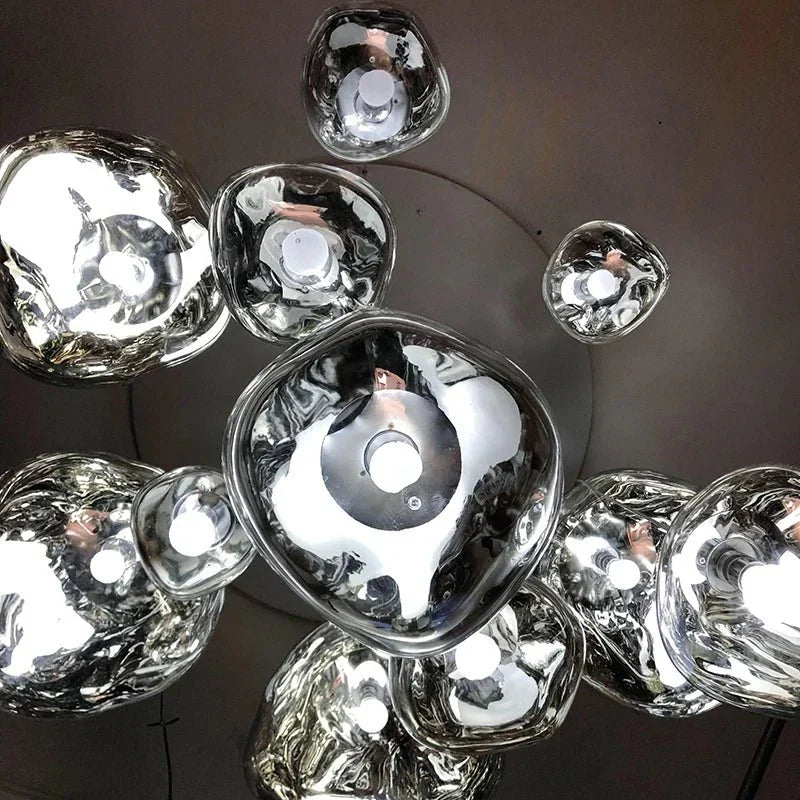 Modern Lava-Textured Pendant Light