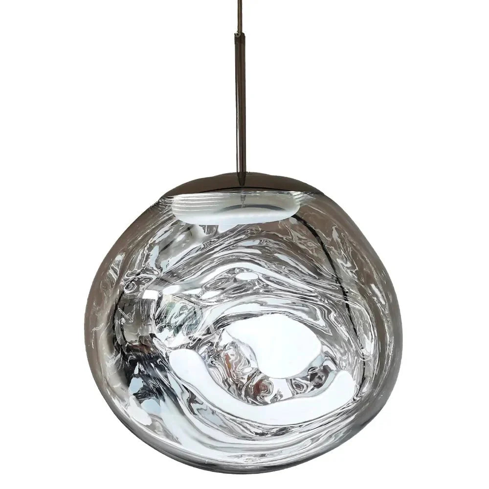 Modern Lava-Textured Pendant Light