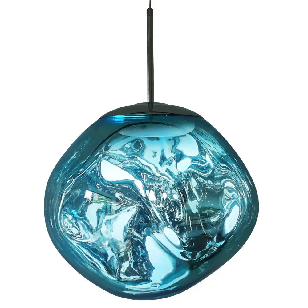 Modern Lava-Textured Pendant Light