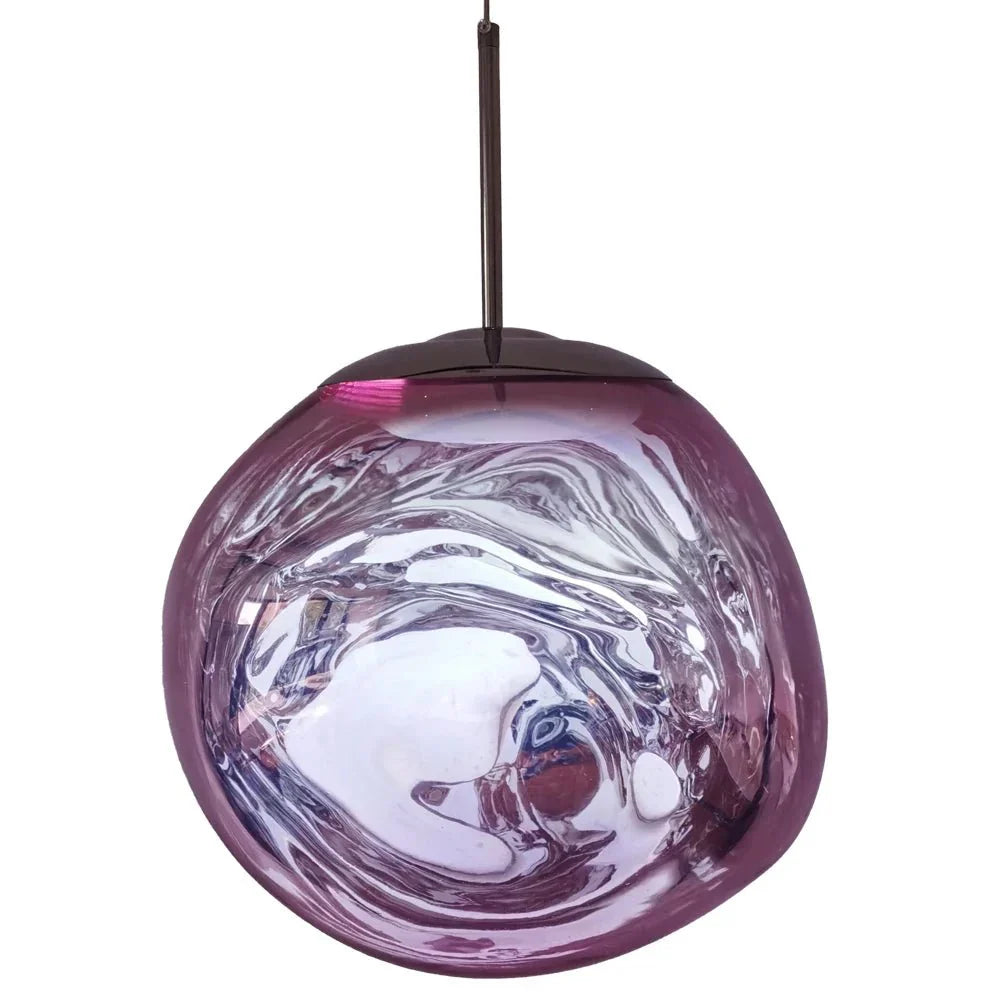 Modern Lava-Textured Pendant Light