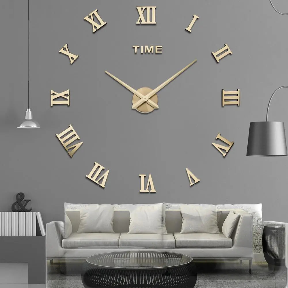 RomanTime - DIY Mountable Wall Clock with Roman Numerals