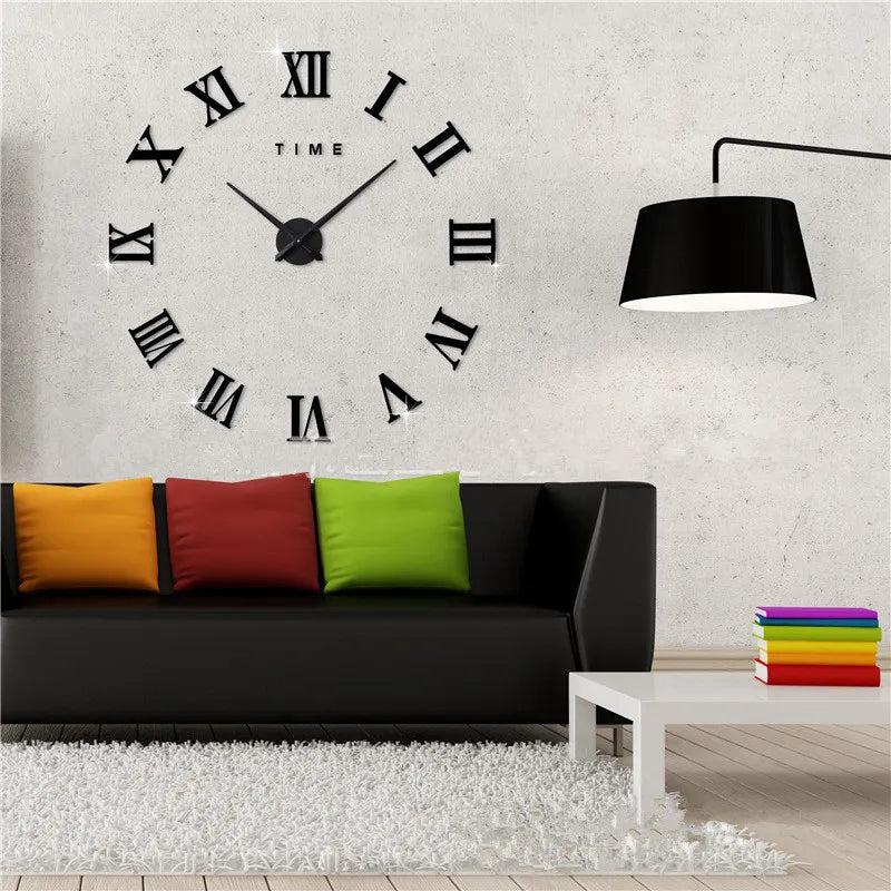 RomanTime - DIY Mountable Wall Clock with Roman Numerals